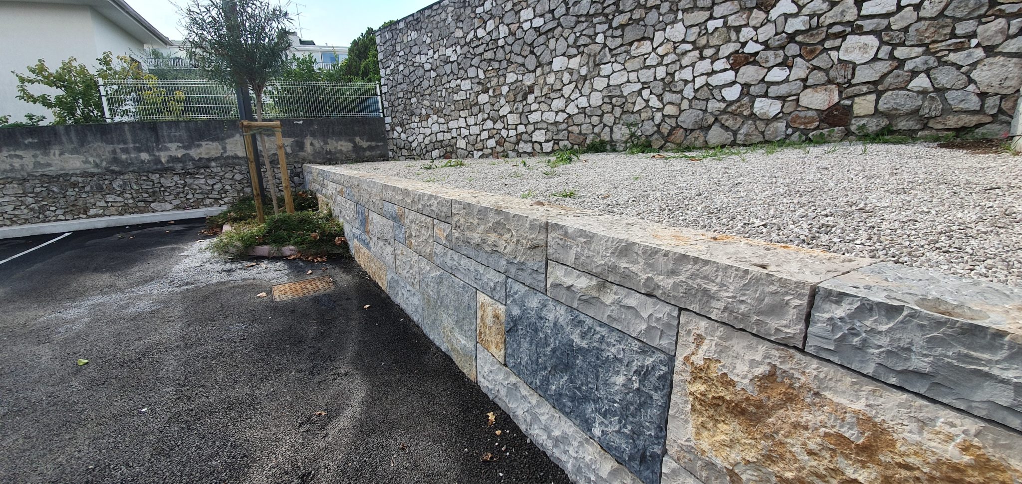 Chantier parking platanes cannes