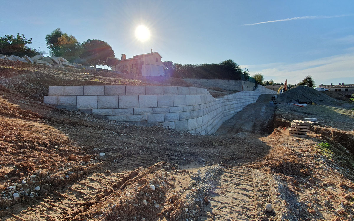 mur de soutènement